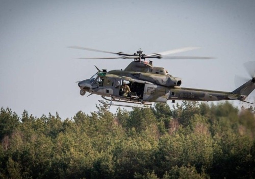 Czeskie śmigłowce Venom wspierają ochronę Polski