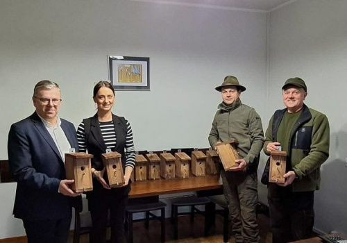 Budynki lęgowe dla ptaków w Gminie Słupca