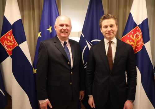 Wiceszef MON Paweł Zalewski z wizytą w Finlandii
