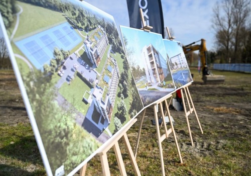 Nowe akademiki na Ruczaju. Ponad 400 miejsc dla studentów (Galeria)