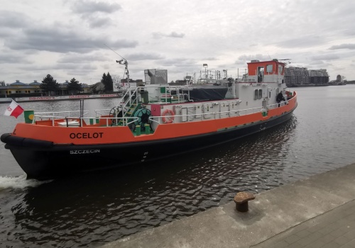 Lodołamacz Ocelot dostępny dla zwiedzających