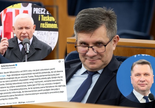 Senator PiS ukarany przez klub za chwile szczerości i krytykę Czarnka