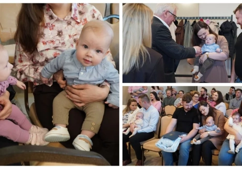 Czyżew wita najmłodszych mieszkańców. 29 nowych dzieci w gminie