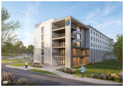 Uniwersytet Jagielloński rozpoczyna budowę pierwszego akademika na Ruczaju