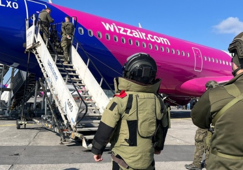 Antyterroryści na gdańskim lotnisku. Trenowali w samolocie