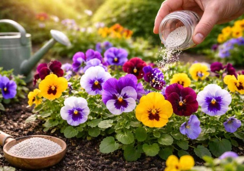 Zaserwuj to bratkom, a utoną w kwiatach. Będą kwitnąć do jesieni