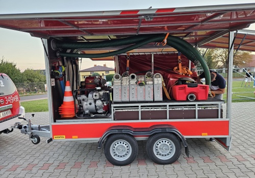 Przyczepy specjalne dla kujawsko-pomorskich jednostek OSP