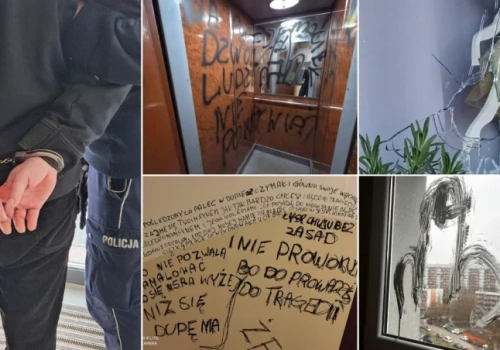 Hejter z Popowic zatrzymany. Zaczął w sieci, potem nękał na ulicach