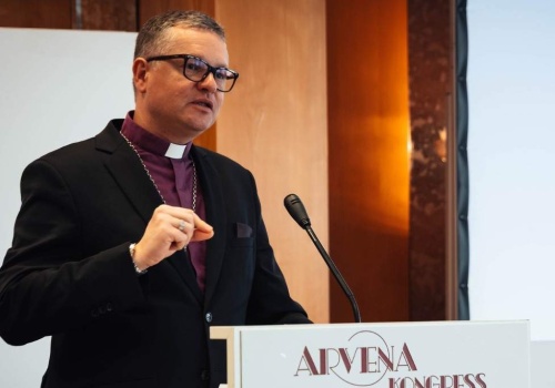 Biskup Wojciech Pracki z Opola z wykładem na Obiedzie Wielkopostnym w Bayreuth