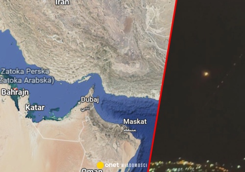 Niespokojna noc na Bliskim Wschodzie. Ataki Iranu w kilku krajach regionu, eksplozje w Teheranie