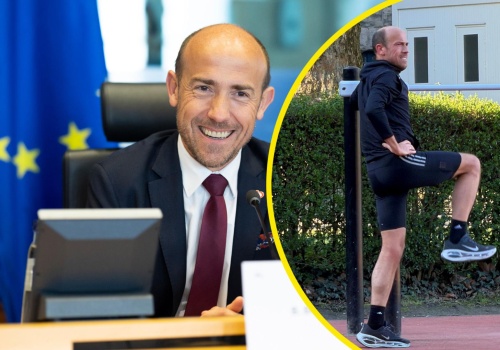 Maratończyk na czele komisji PE. Tak Borys Budka szlifuje formę w Brukseli