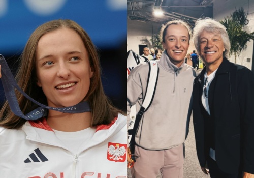 Iga Świątek poznała gwiazdę rocka. Fani zachwyceni. 