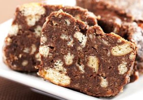 Blok czekoladowy robię inaczej. Dorzucam składnik, o którym w PRL-u mogliśmy tylko pomarzyć