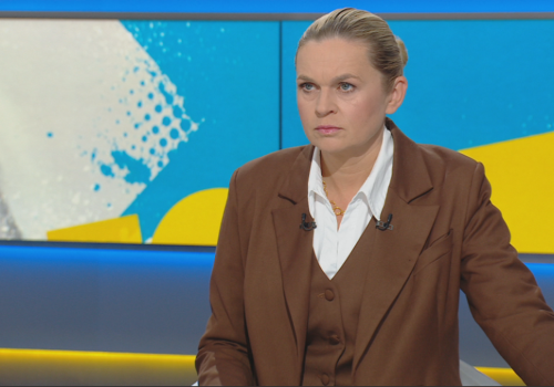 Minister Barbara Nowacka w programie 