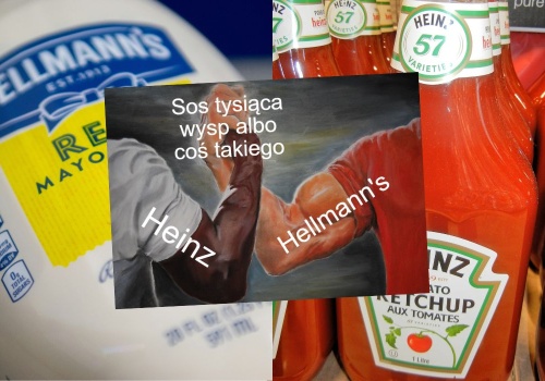 Może dojść do fuzji królestwa ketchupów Heinz i cesarstwa majonezu Hellmann's