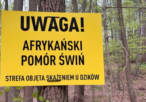 Powiat piotrkowski jednak w strefie różowej. Znamy jej kształt