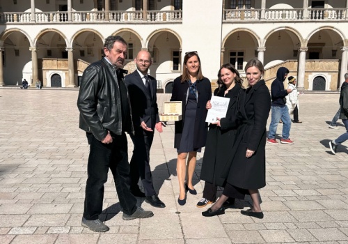 Nowa osnowa geodezyjna na Wawelu: finał projektu