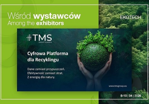Jak obniżyć koszty recyklingu? TMS pokaże analizę danych dla instalacji odpadowych podczas EKOTECH 2026