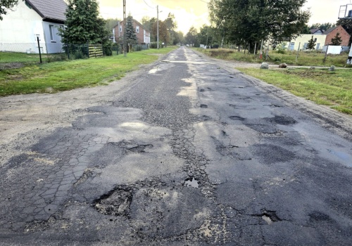 Będzie remont ulicy w Krępsku. Projekt ma być gotowy latem
