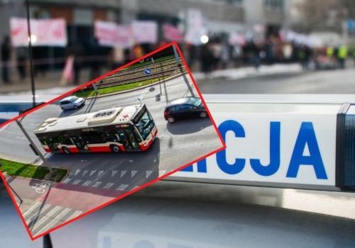 Koszmarny wypadek w Gdańsku. Pasażerka autobusu straciła nogę, pilny apel policji