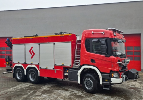Ciężki technik dla Specjalistycznej Grupy Ratownictwa Technicznego „Łódź”