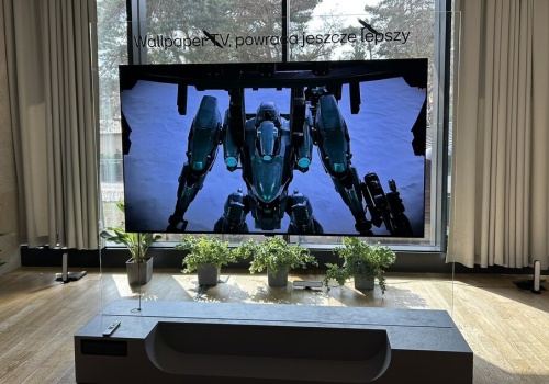 LG pręży muskuły i pokazuje naklejany LG OLED W6, czyli powrót serii Wallpaper!