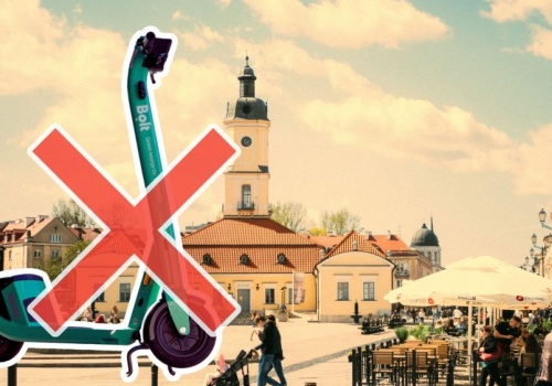 Białystok wprowadził zakaz hulajnóg w centrum. Nie cieszcie się, chodzi tylko o niektóre