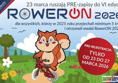 RowerON 2026: Startuje wyczekiwana VI edycja! PRE-zapisy dla aktywnych rowerzystów już od 23 marca