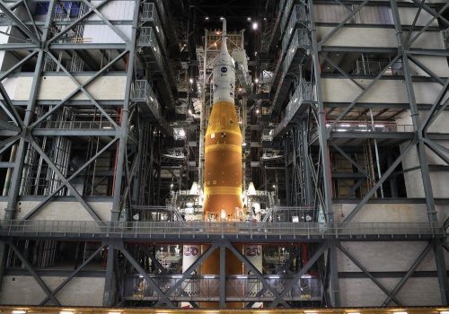 Rakieta SLS znów na stanowisku startowym