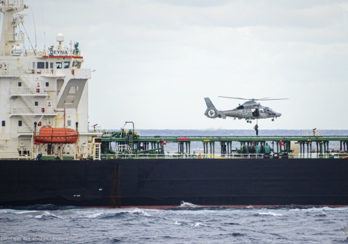 Francuska armia zatrzymała kolejny tankowiec 