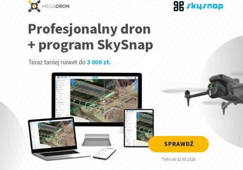 Dzień Geodety ze wsparciem w terenie. DJI Matrice 4E i 4D Combo z pakietem Portal SkySnap