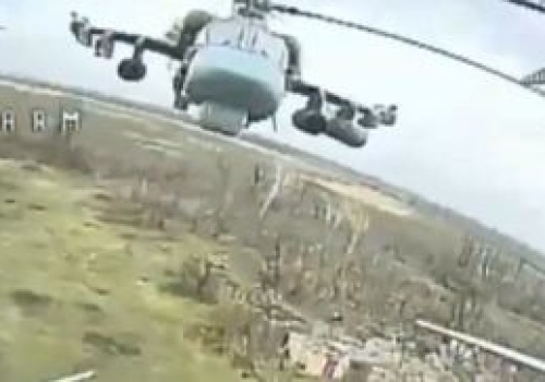 Nagrania potwierdzają. Ka-52 stracony wraz z załogą