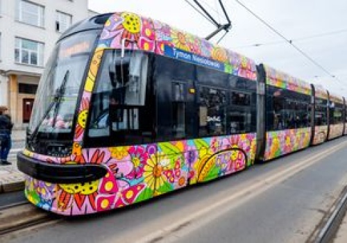 Wiosna przyjechała do nas tramwajem