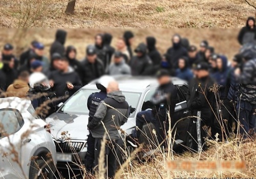 Kibolska ustawka za nasypem. Czaili się na zwolenników drużyn ze Świdnicy i Wałbrzycha