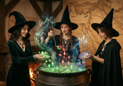 Trzy wiedźmy i kocioł na Bliskim Wschodzie. Na GPW sypnęło wynikami