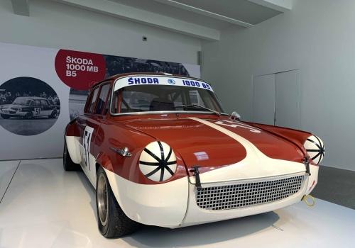 Škoda 1000 MB B5 – wyścigowa legenda z lat 60. w muzeum Škody