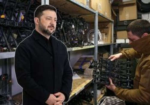 Zełenski wymienił kraje, z którymi produkuje drony. Na liście nie ma Polski