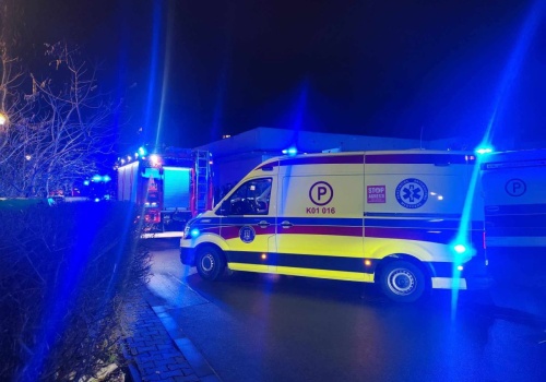 Wieczorna interwencja służb w Krakowie. Pożar mieszkania przy ul. Wiśniowej