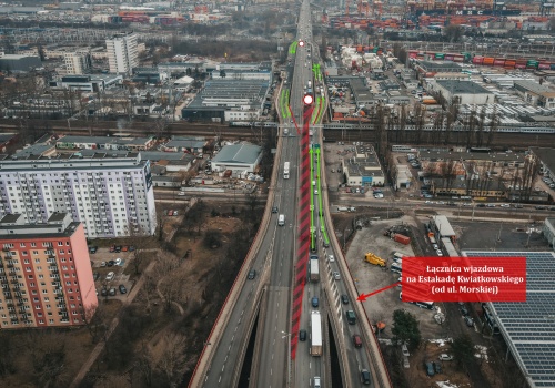 Ważne zmiany na Estakadzie Kwiatkowskiego w Gdyni