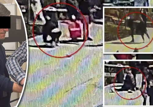 Jest film z bestialskiego czynu w Warszawie. Widać wszystko. Także to, jak 20-latek traci siły na ławce