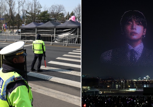 Rozpoczął się koncert BTS. 6 tys. policjantów na ulicach Seulu