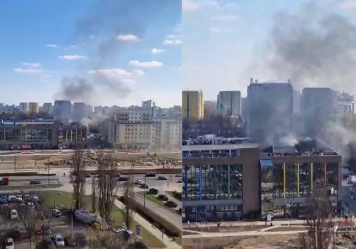 Pożar w Warszawie. Strzelnica na Ursynowie w ogniu, są poszkodowani