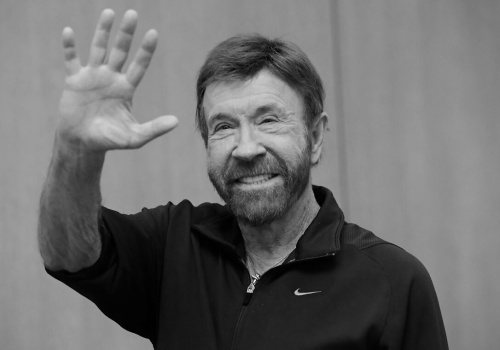 Polski fotograf wspomina Chucka Norrisa. 