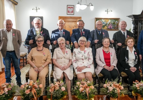 Pół wieku razem. W Koninie wręczono medale za długoletnie pożycie