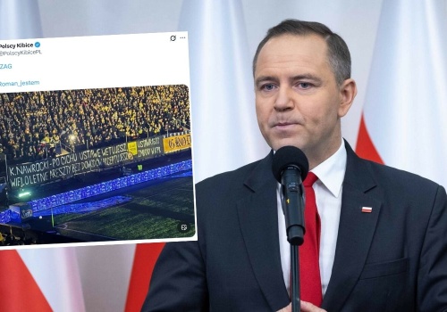 Kibice obrazili się na prezydenta Nawrockiego za zawetowanie ustawy o KPK