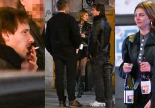 Maciej Musiał imprezuje nocą z UKOCHANĄ: trunki, puszczanie dymka i pogaduszki ze znajomymi (ZDJĘCIA)