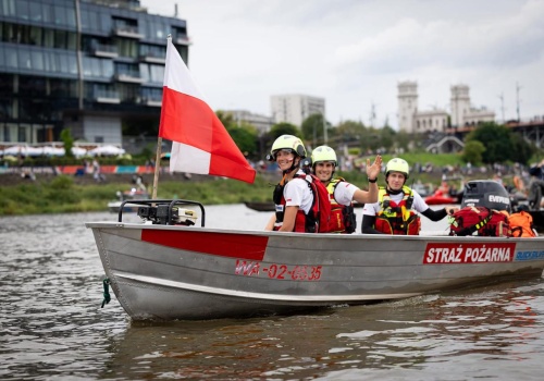 OSP Ratownictwo Wodne Warszawa zaprasza na dzień otwarty. W programie m.in. darmowe pływanie kajakami