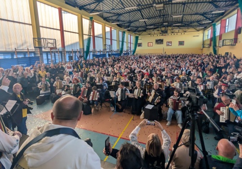 Święto Kaszubów we Władysławowie. Ponad 250 akordeonistów próbowało pobić rekord