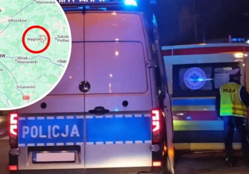 Wrak był pusty. Tak się początkowo wydawało. Tragedia pod Węgrowem