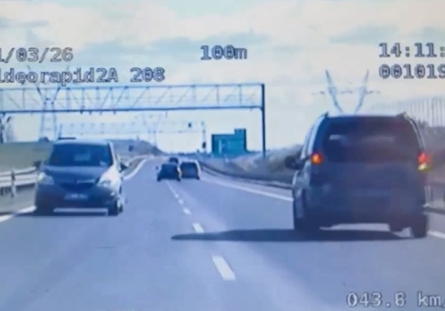 Niemiecki kierowca jechał pod prąd drogą ekspresową S3